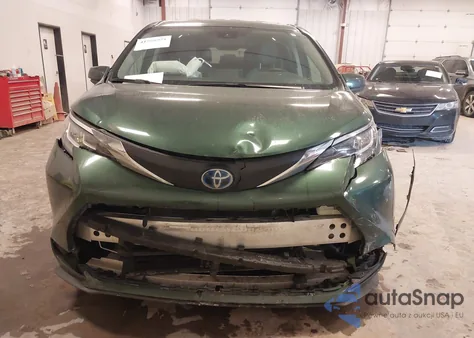 2021 Toyota Sienna Le from USA, damaged, VIN 5TDKSKFC5MS006315